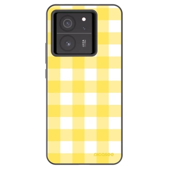 Picasee fekete szilikon tok az alábbi mobiltelefonokra Xiaomi 13T Pro - Gride lemon