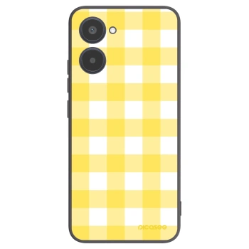 Picasee fekete szilikon tok az alábbi mobiltelefonokra Realme 10 4G - Gride lemon