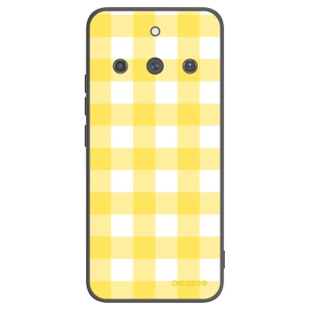 Picasee fekete szilikon tok az alábbi mobiltelefonokra Realme 11 Pro+ - Gride lemon