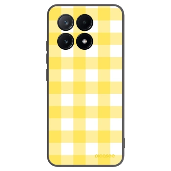 Picasee fekete szilikon tok az alábbi mobiltelefonokra Xiaomi Poco X6 Pro - Gride lemon