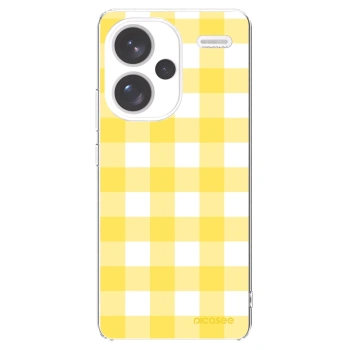 Picasee átlátszó szilikon tok az alábbi mobiltelefonokra Xiaomi Redmi Note 13 Pro+ 5G - Gride lemon