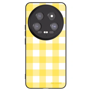 Picasee fekete szilikon tok az alábbi mobiltelefonokra Xiaomi 14 Ultra - Gride lemon