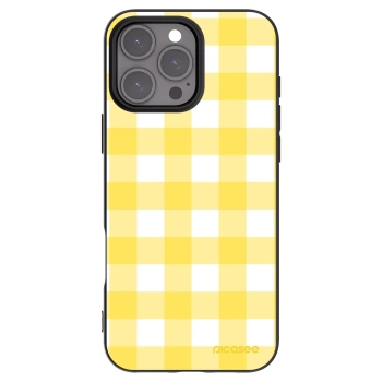 Picasee fekete szilikon tok az alábbi mobiltelefonokra Apple iPhone 16 Pro Max - Gride lemon
