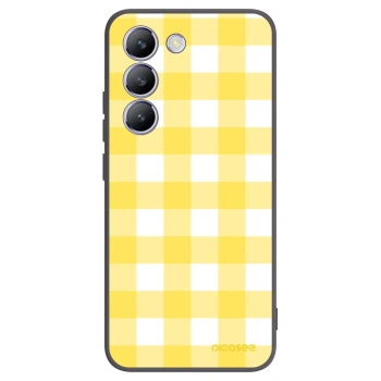 Picasee fekete szilikon tok az alábbi mobiltelefonokra Vivo V40 SE 5G - Gride lemon