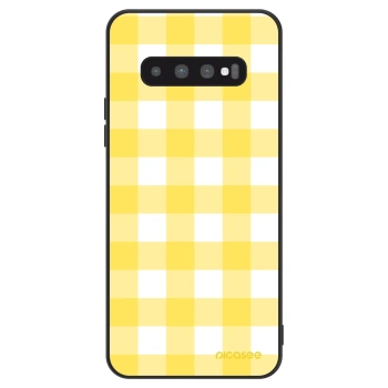 Szilikon tok erre a típusra Samsung Galaxy S10 Plus G975 - Gride lemon