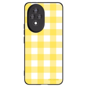 Picasee fekete szilikon tok az alábbi mobiltelefonokra Honor 200 5G - Gride lemon