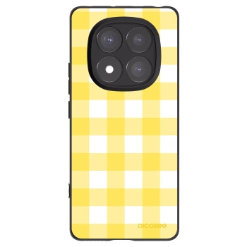 Picasee fekete szilikon tok az alábbi mobiltelefonokra Xiaomi Redmi Note 14 Pro 5G - Gride lemon