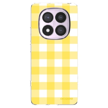 Picasee átlátszó szilikon tok az alábbi mobiltelefonokra Xiaomi Redmi Note 14 Pro 5G - Gride lemon