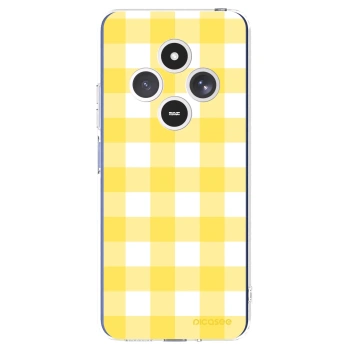 Picasee átlátszó szilikon tok az alábbi mobiltelefonokra Xiaomi Redmi 14C - Gride lemon