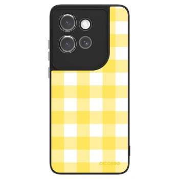 Szilikon tok erre a típusra Motorola Edge 50 Neo - Gride lemon