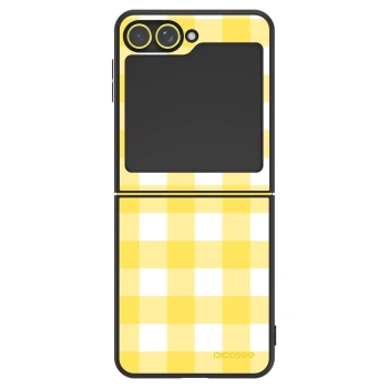 Szilikon tok erre a típusra Samsung Galaxy Z Flip6 5G - Gride lemon