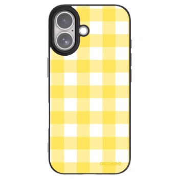 Picasee fekete szilikon tok az alábbi mobiltelefonokra Apple iPhone 17 - Gride lemon