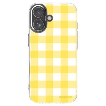 Picasee átlátszó szilikon tok az alábbi mobiltelefonokra Apple iPhone 17 - Gride lemon