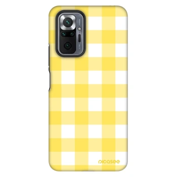 Szilikon tok erre a típusra Xiaomi Redmi Note 10 Pro - Gride lemon