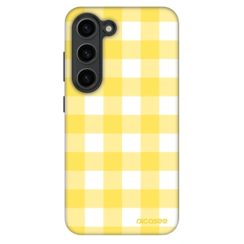 Szilikon tok erre a típusra Samsung Galaxy S23 5G - Gride lemon