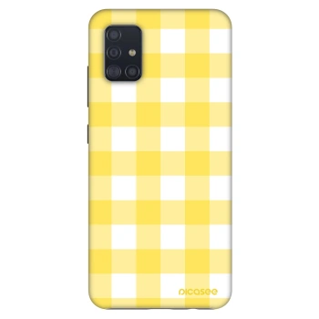 Szilikon tok erre a típusra Samsung Galaxy A51 A515F - Gride lemon