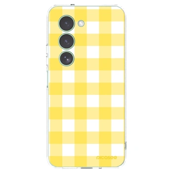 Picasee átlátszó szilikon tok az alábbi mobiltelefonokra Xiaomi Redmi 15 5G - Gride lemon