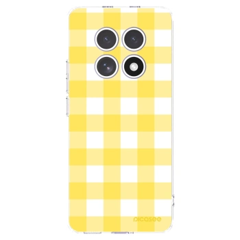 Picasee átlátszó szilikon tok az alábbi mobiltelefonokra Xiaomi Redmi Note 15 4G - Gride lemon