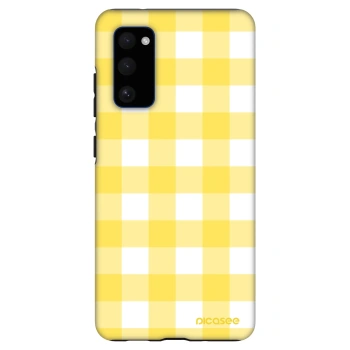 Szilikon tok erre a típusra Samsung Galaxy S20 FE - Gride lemon