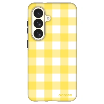 Szilikon tok erre a típusra Samsung Galaxy S26 - Gride lemon