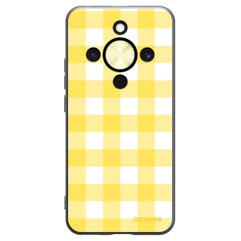 Picasee fekete szilikon tok az alábbi mobiltelefonokra Honor Magic8 Lite 5G - Gride lemon