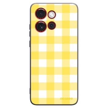 Picasee fekete szilikon tok az alábbi mobiltelefonokra Motorola Edge 60 Neo 5G - Gride lemon