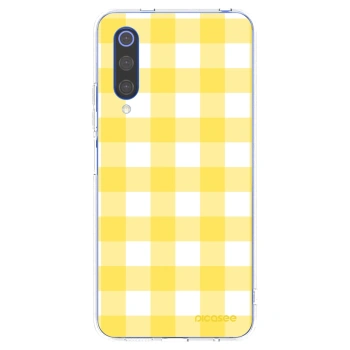 Picasee átlátszó szilikon tok az alábbi mobiltelefonokra Xiaomi Mi 9 SE - Gride lemon