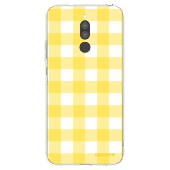 Picasee átlátszó szilikon tok az alábbi mobiltelefonokra Xiaomi Redmi 8 - Gride lemon