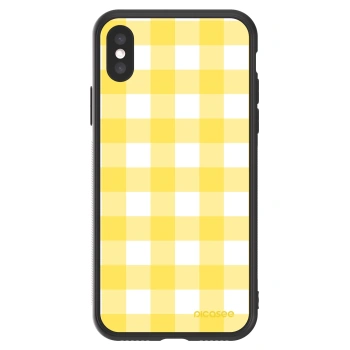 Picasee ULTIMATE CASE Apple iPhone X/XS - készülékre - Gride lemon
