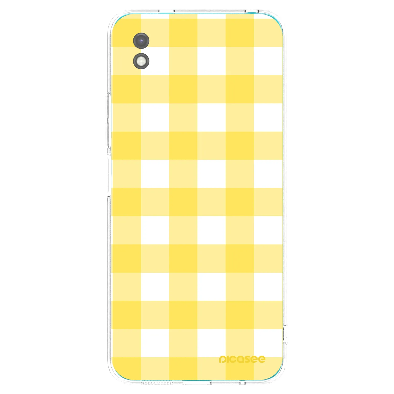 Picasee fekete szilikon tok az alábbi mobiltelefonokra Xiaomi Redmi 9A - Gride lemon