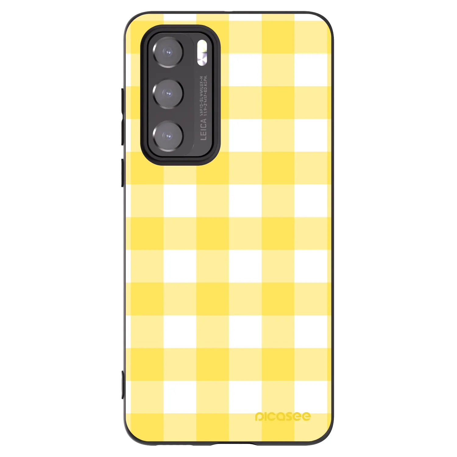 Picasee fekete szilikon tok az alábbi mobiltelefonokra Huawei P40 - Gride lemon