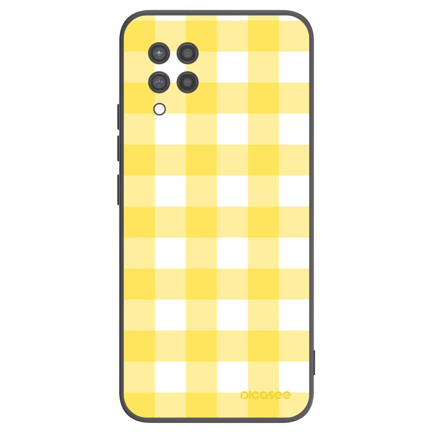 Picasee fekete szilikon tok az alábbi mobiltelefonokra Samsung Galaxy A42 A426B - Gride lemon