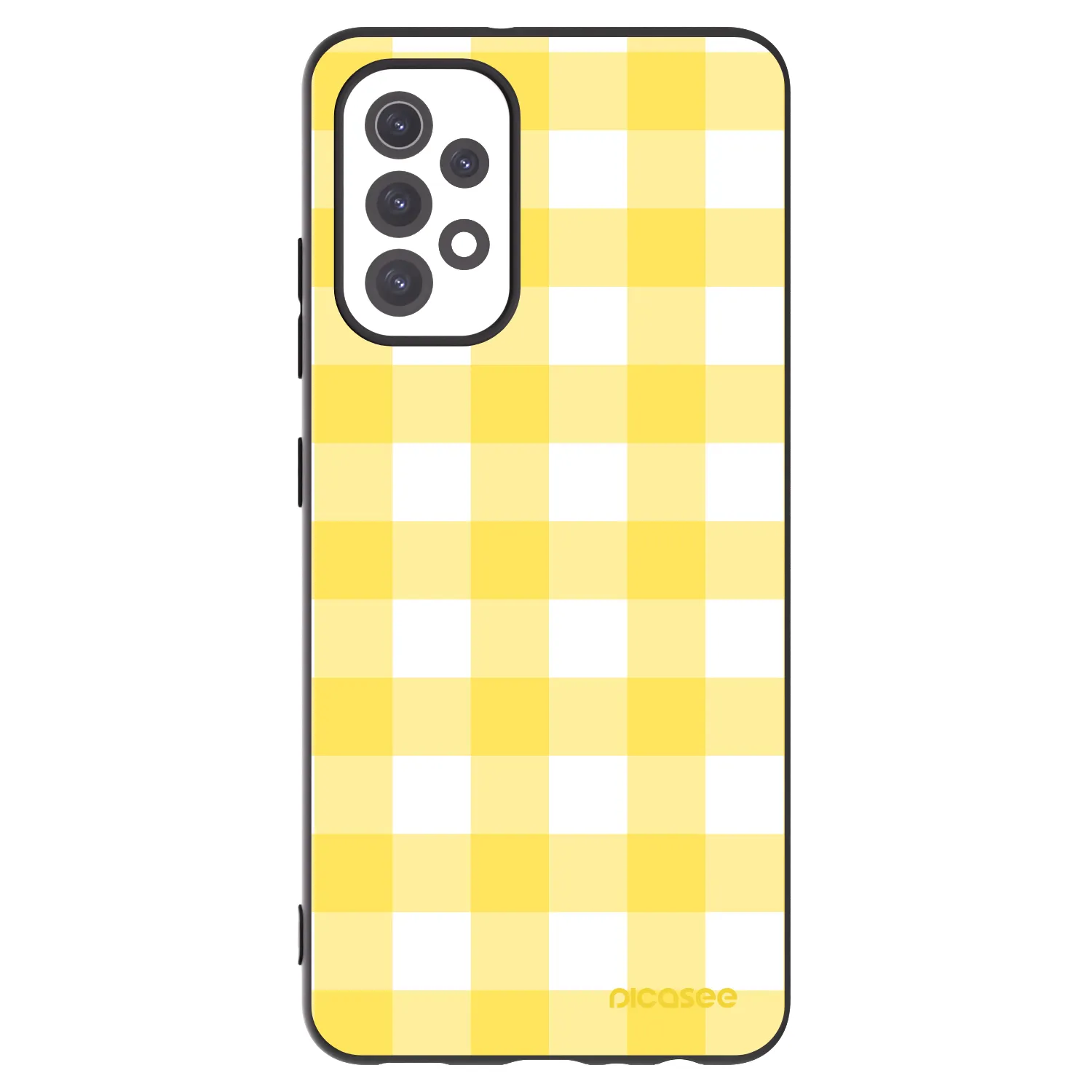 Picasee fekete szilikon tok az alábbi mobiltelefonokra Samsung Galaxy A32 5G A326B - Gride lemon
