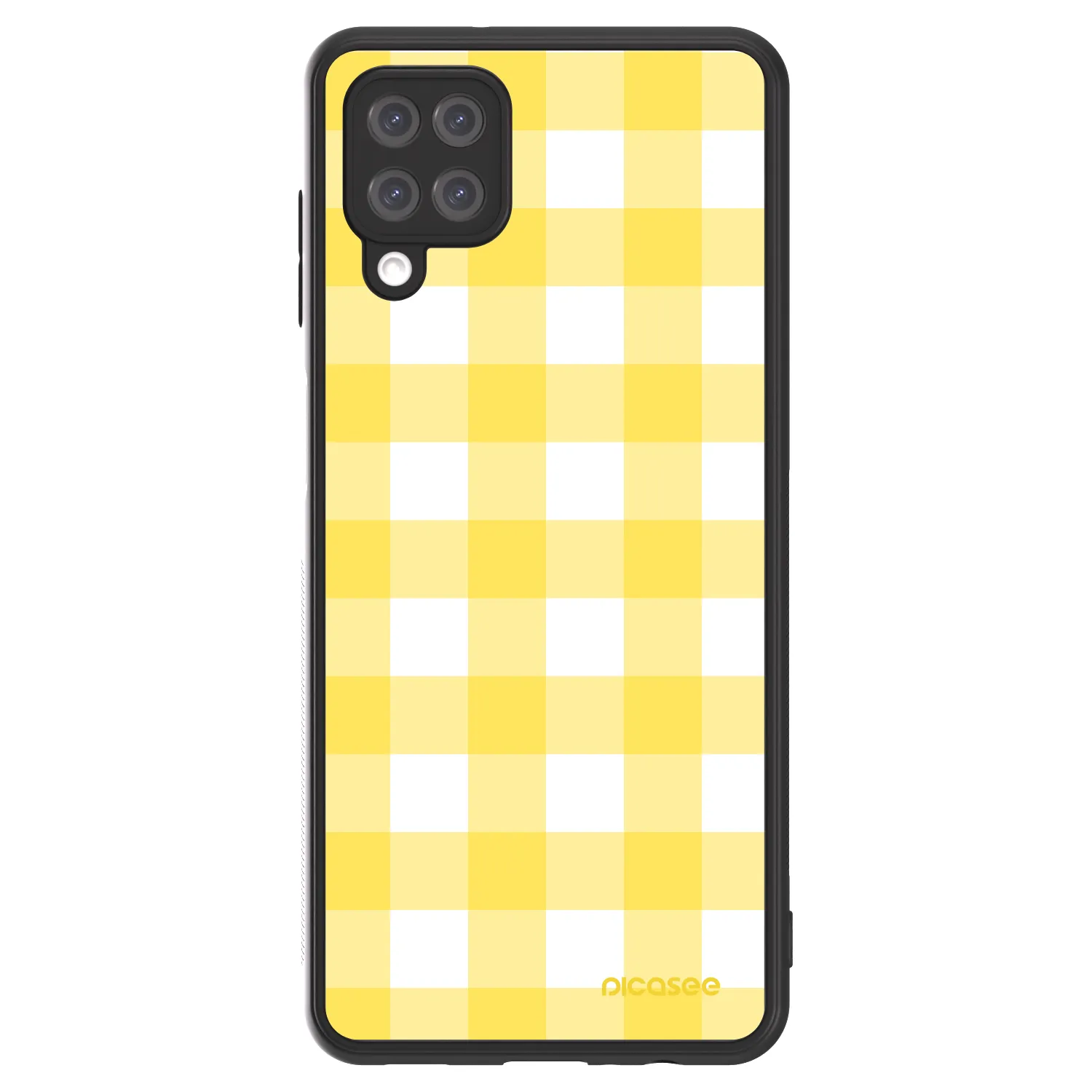 Picasee ULTIMATE CASE Samsung Galaxy A12 A125F - készülékre - Gride lemon