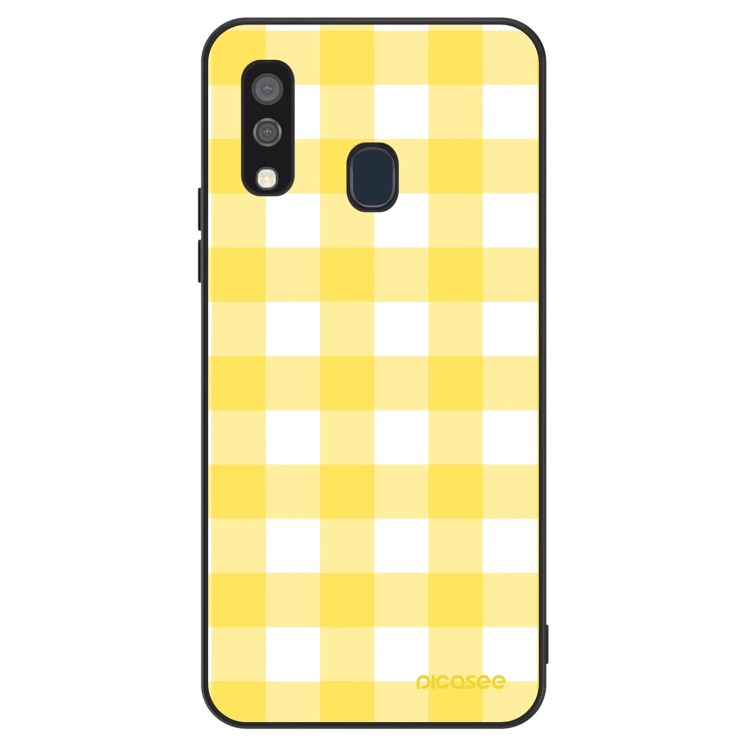 Picasee ULTIMATE CASE Samsung Galaxy A40 A405F - készülékre - Gride lemon