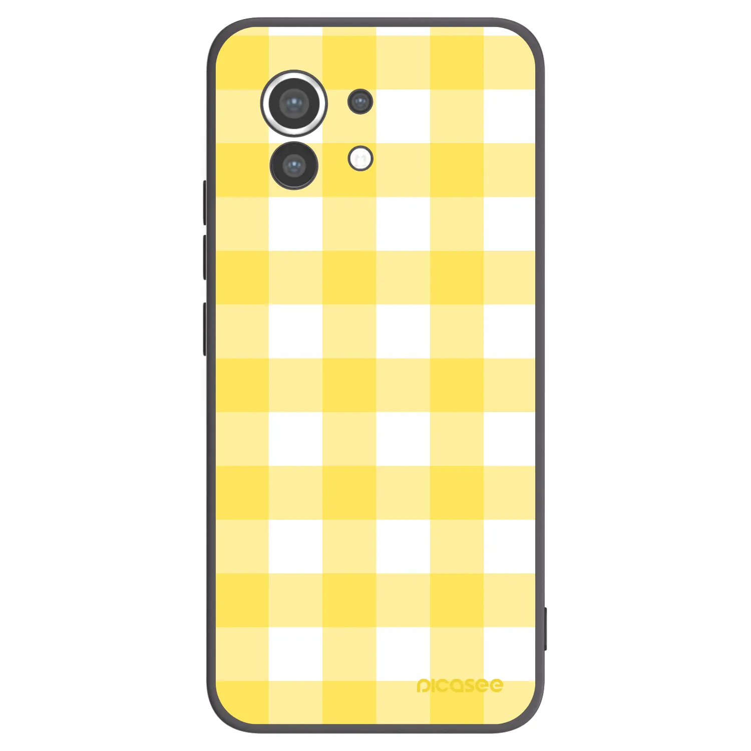 Picasee fekete szilikon tok az alábbi mobiltelefonokra Xiaomi Mi 11 - Gride lemon