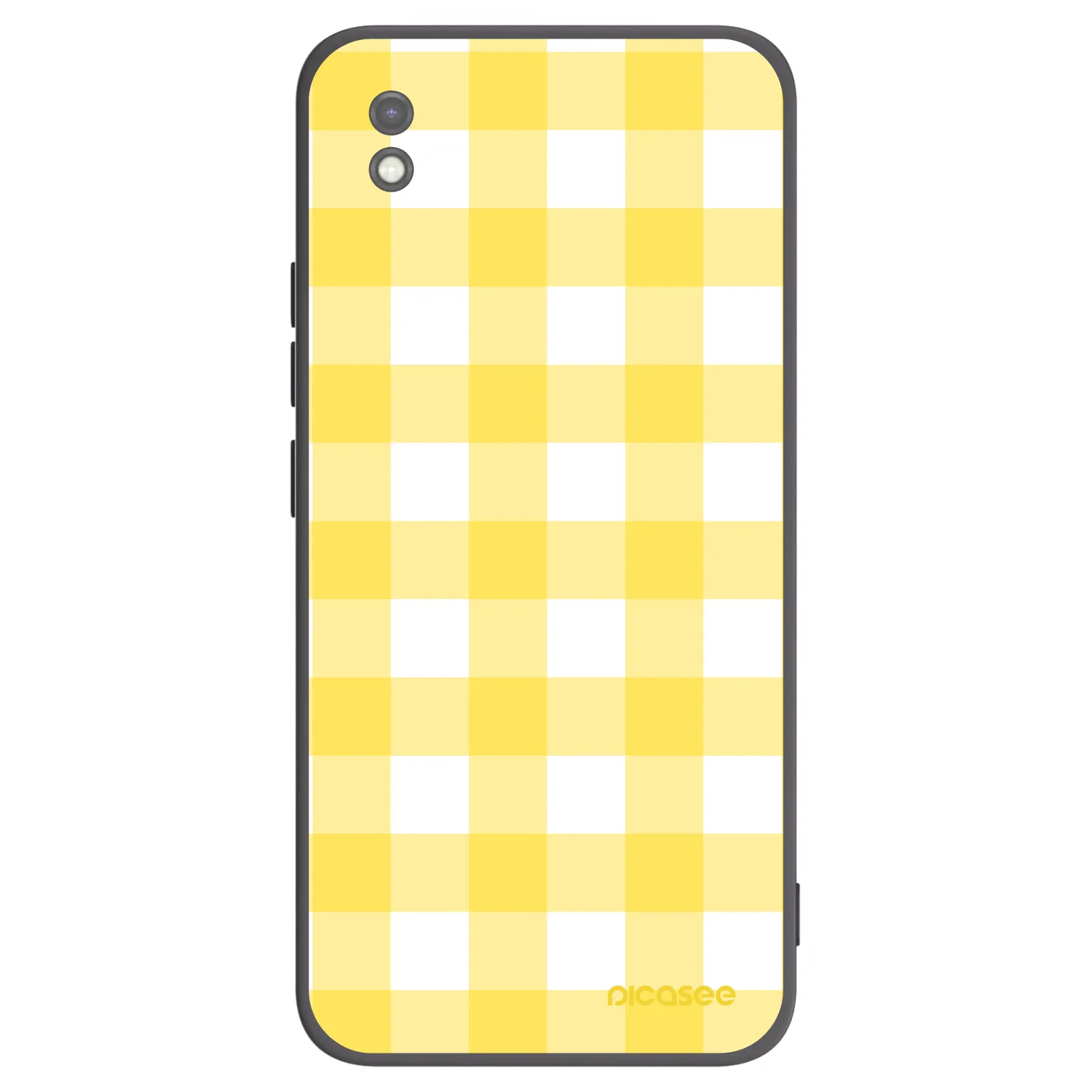 Picasee fekete szilikon tok az alábbi mobiltelefonokra Xiaomi Redmi 9AT - Gride lemon