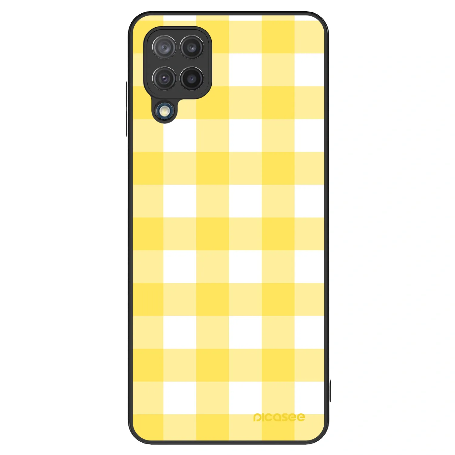 Picasee ULTIMATE CASE Samsung Galaxy M12 M127F - készülékre - Gride lemon
