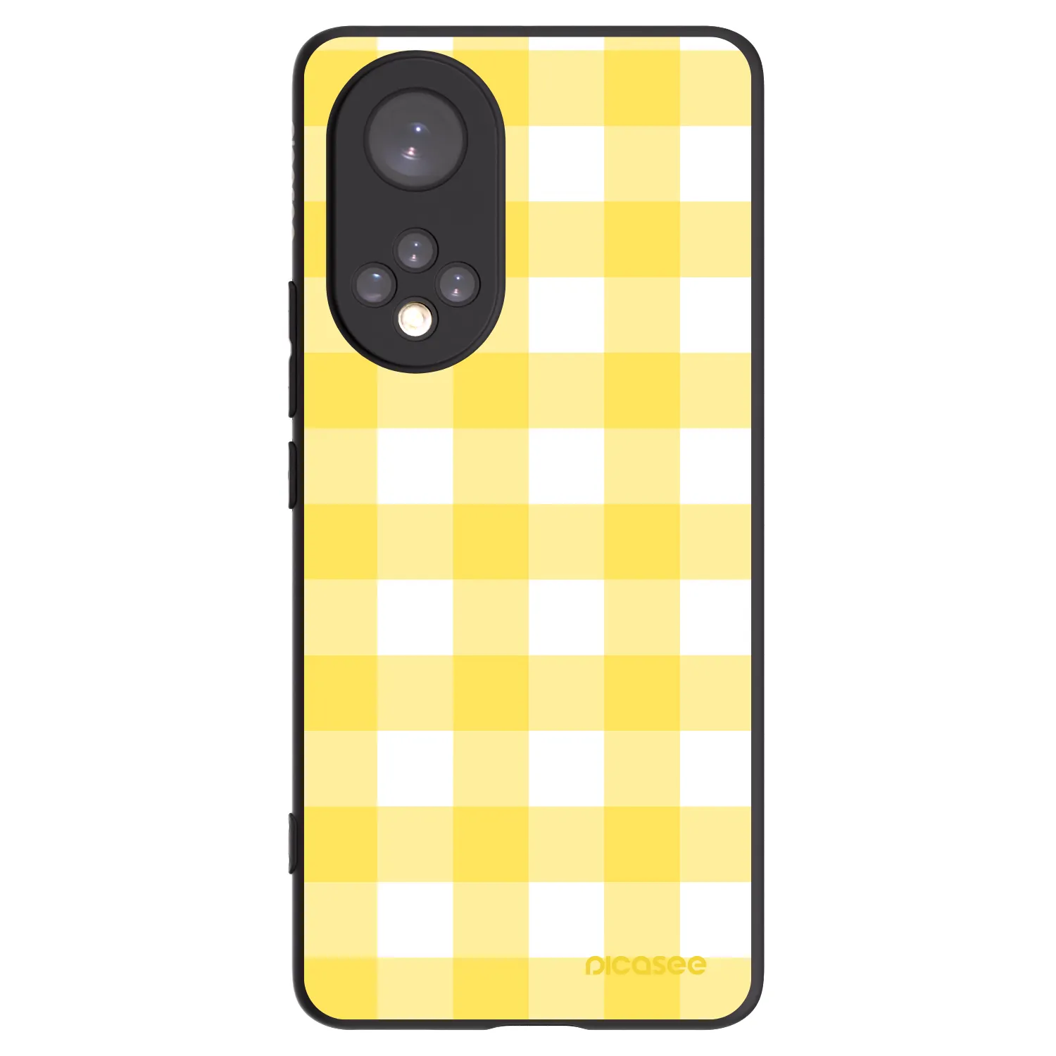 Picasee fekete szilikon tok az alábbi mobiltelefonokra Huawei Nova 9 - Gride lemon