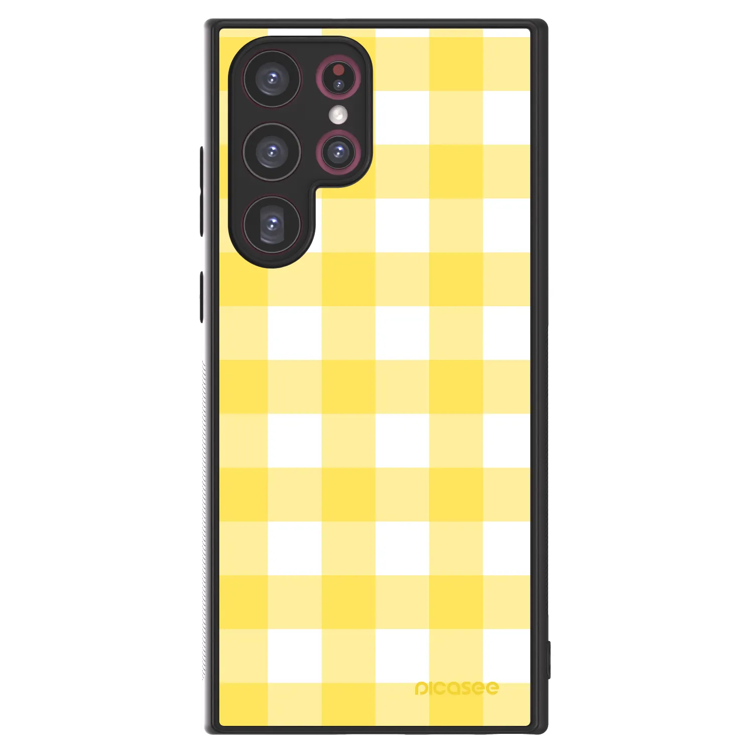 Picasee ULTIMATE CASE Samsung Galaxy S22 Ultra 5G - készülékre - Gride lemon