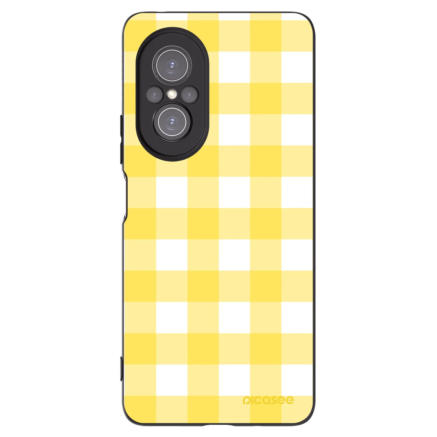Picasee fekete szilikon tok az alábbi mobiltelefonokra Huawei Nova 9 SE - Gride lemon