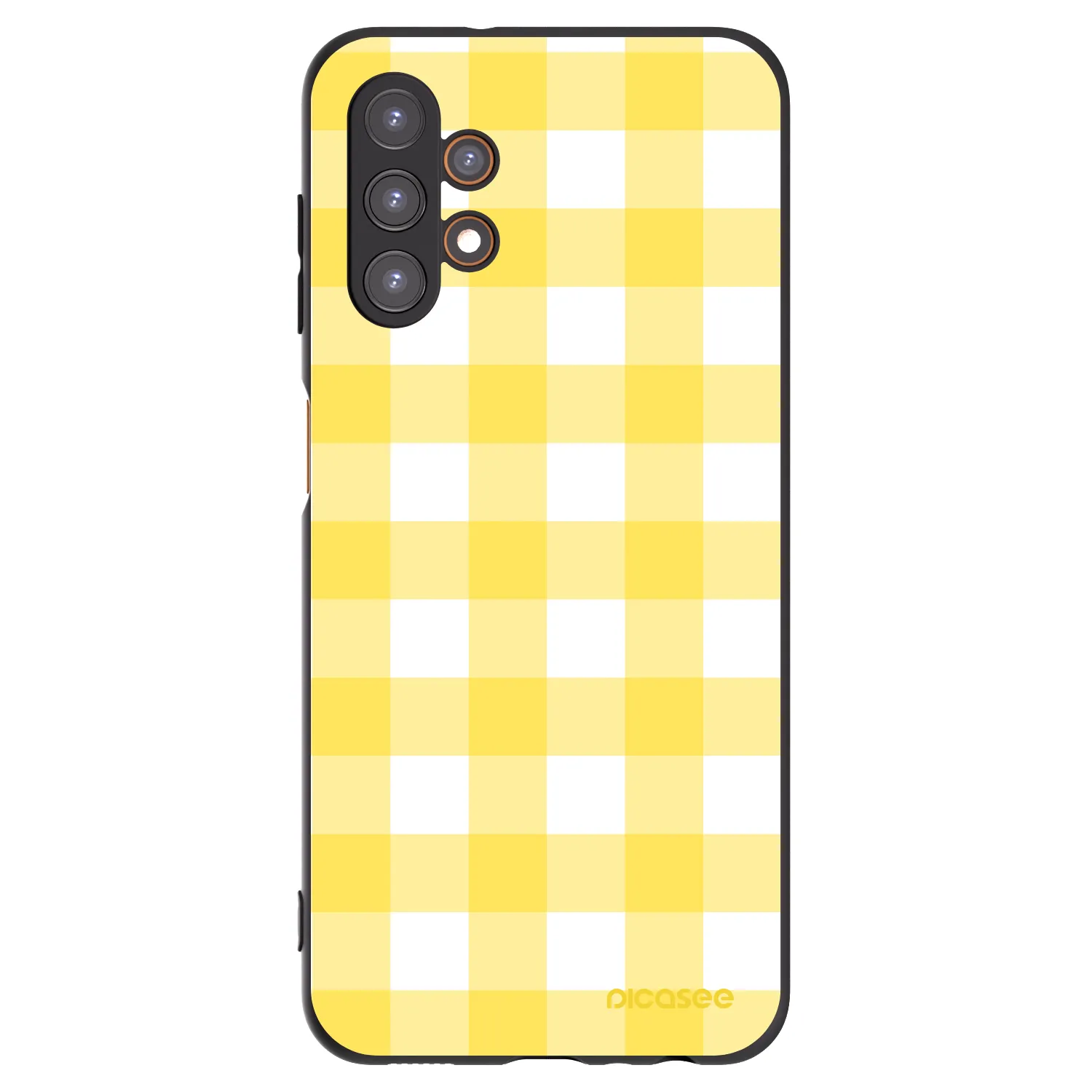 Picasee fekete szilikon tok az alábbi mobiltelefonokra Samsung Galaxy A13 4G A135 - Gride lemon