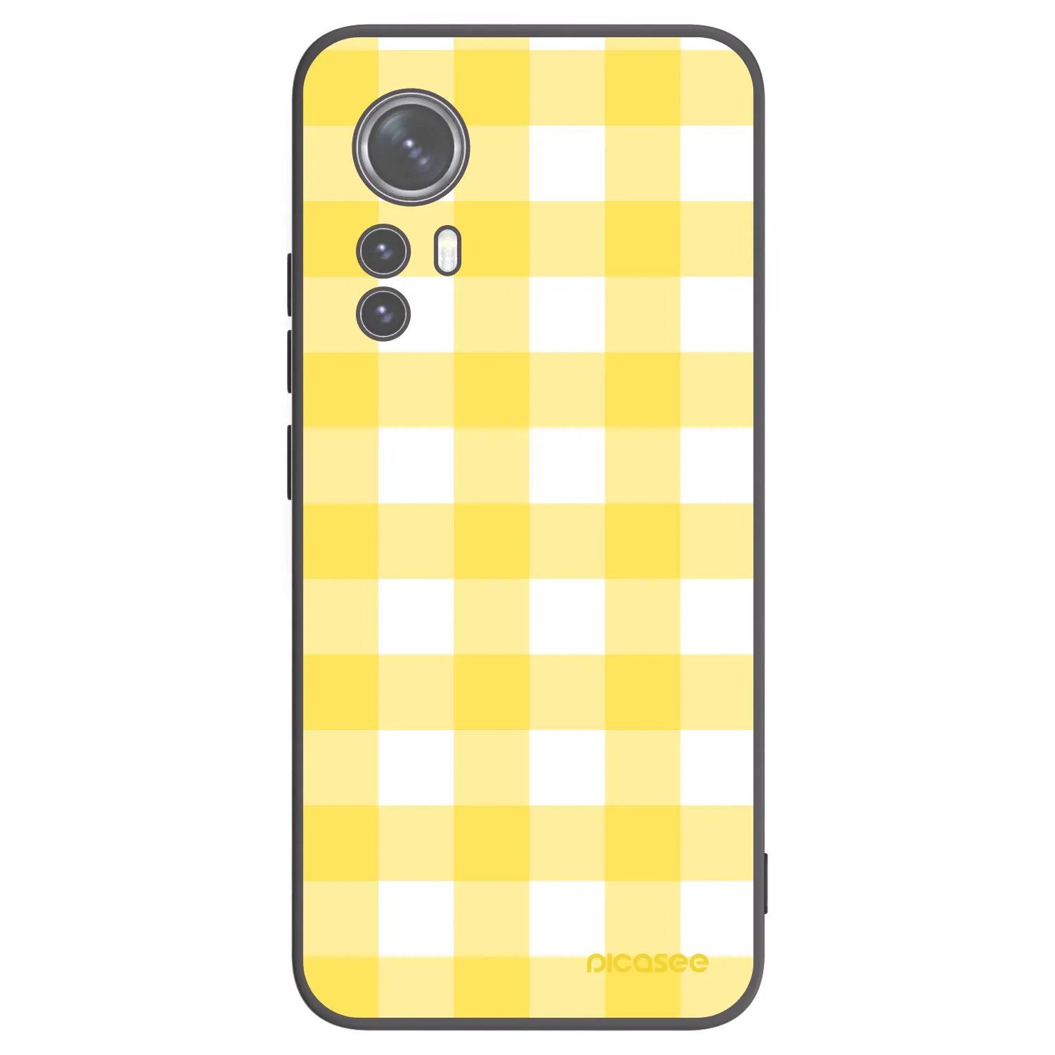 Picasee fekete szilikon tok az alábbi mobiltelefonokra Xiaomi 12X - Gride lemon