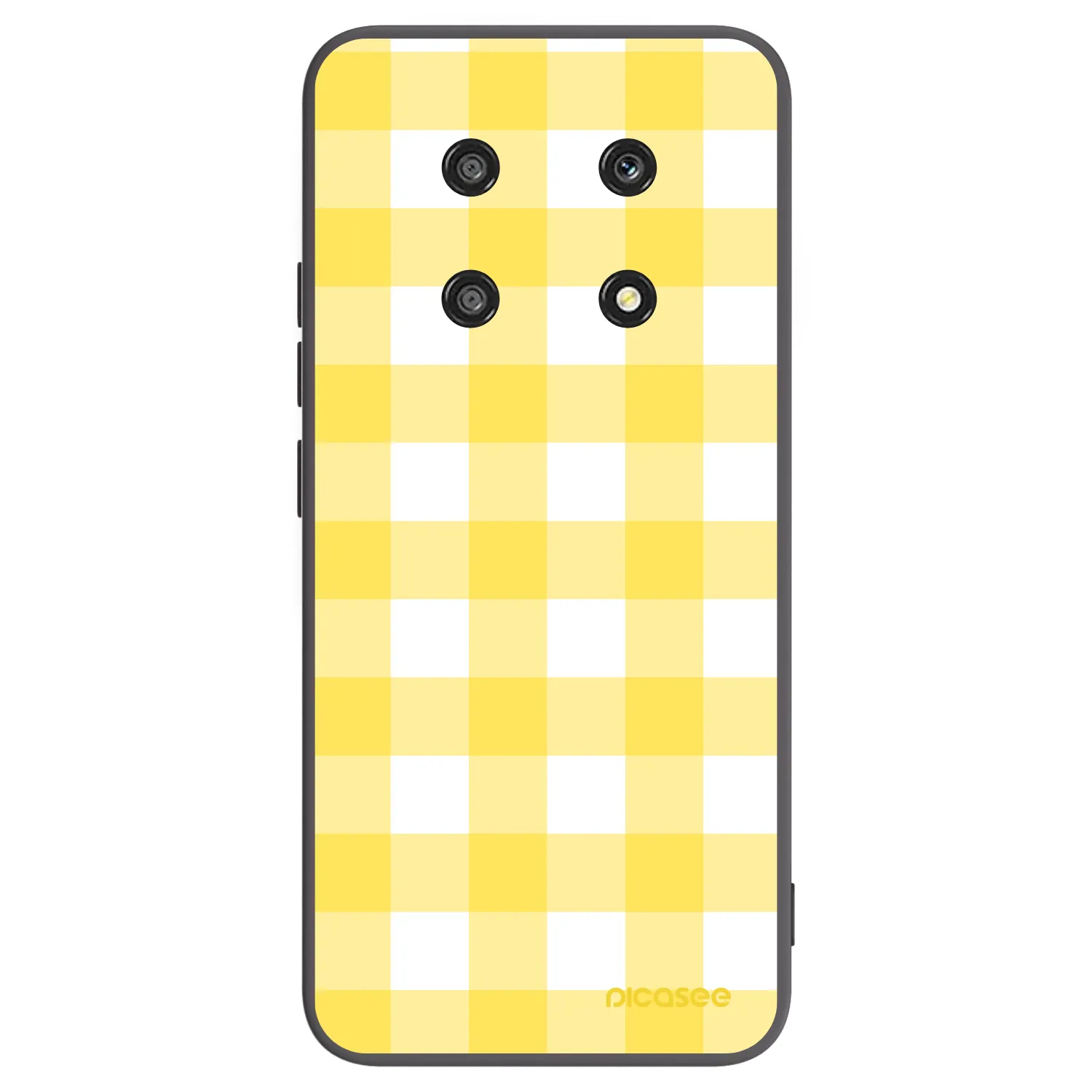 Picasee fekete szilikon tok az alábbi mobiltelefonokra Honor Magic4 Lite 5G - Gride lemon