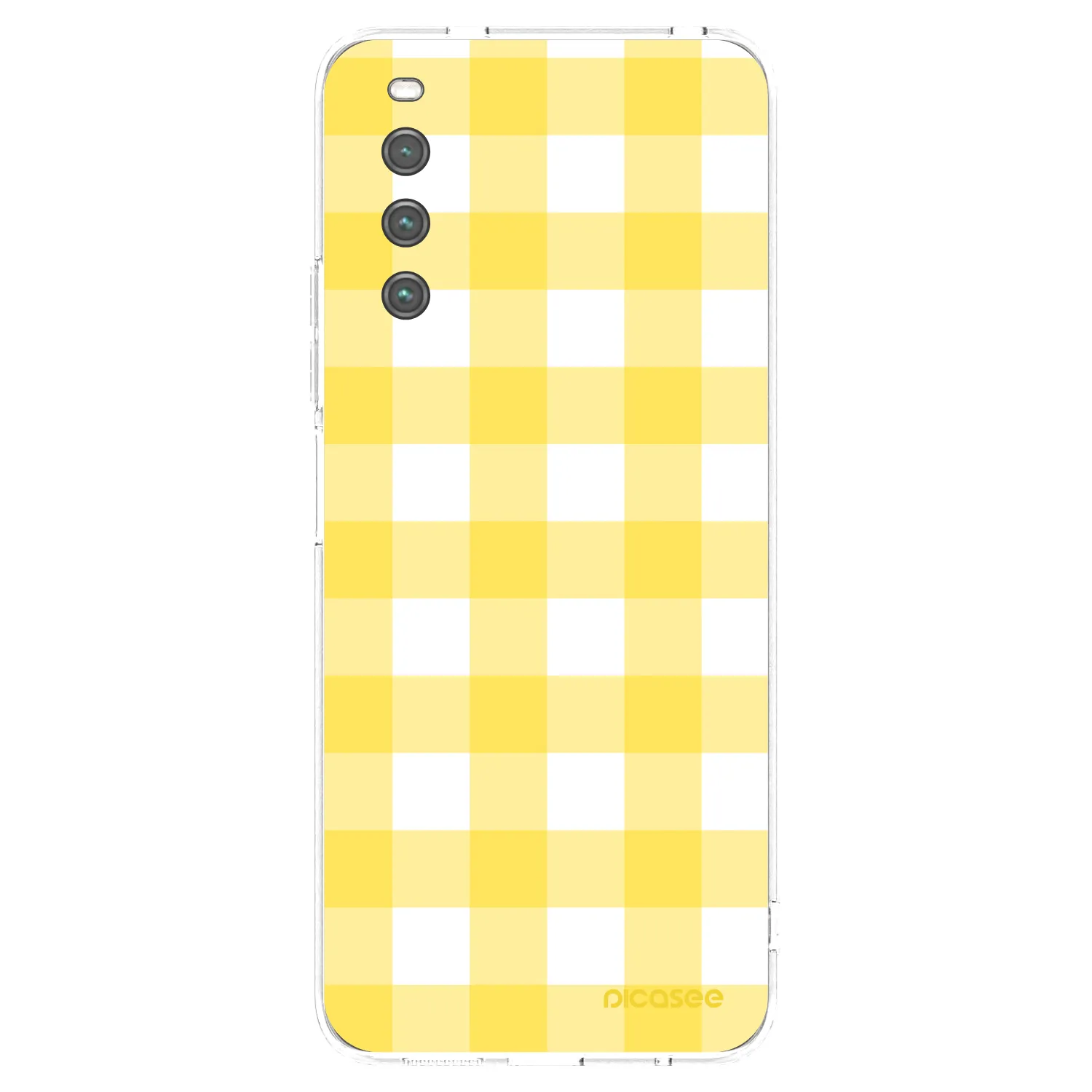 Picasee átlátszó szilikon tok az alábbi mobiltelefonokra Sony Xperia 10 IV 5G - Gride lemon