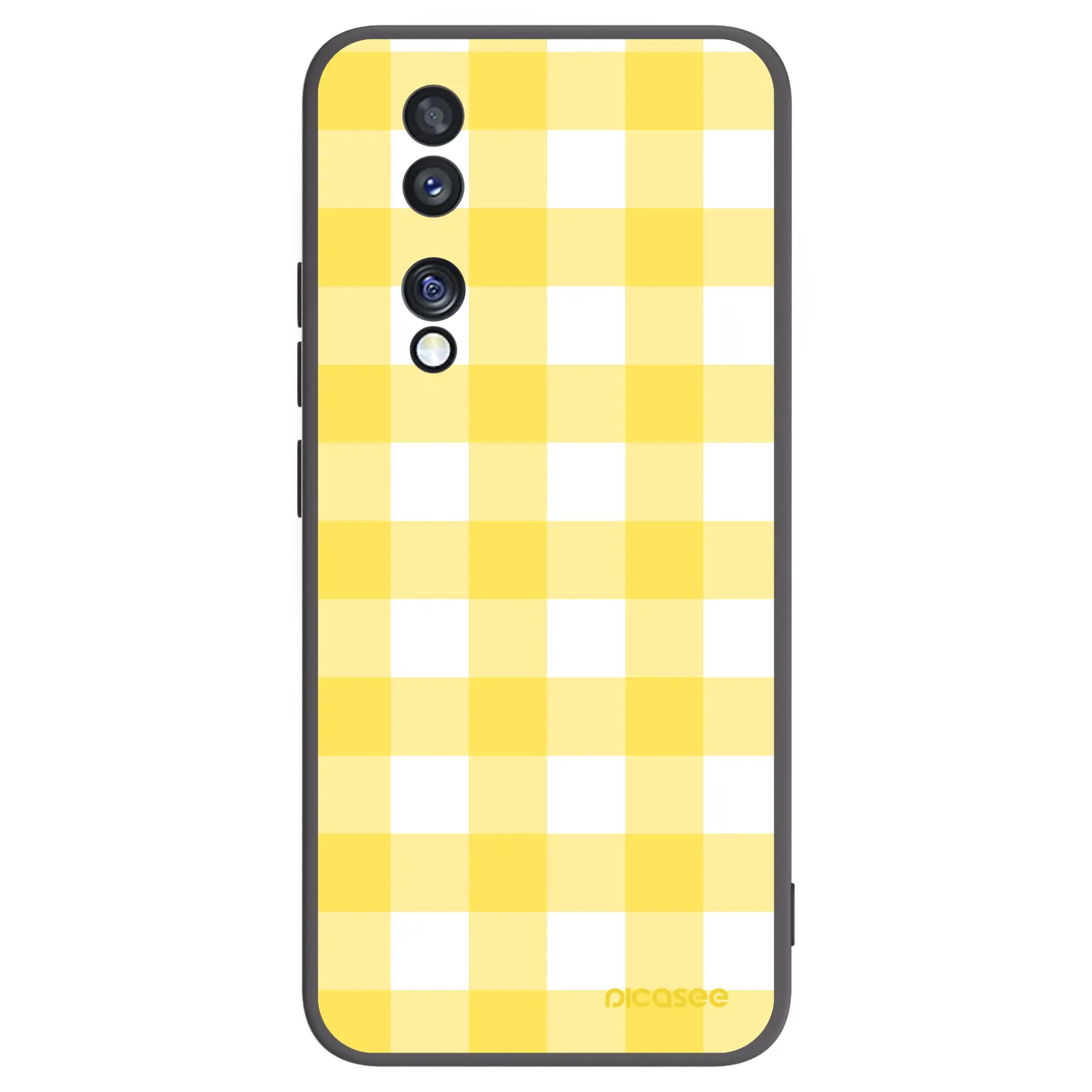 Picasee fekete szilikon tok az alábbi mobiltelefonokra Honor 70 - Gride lemon