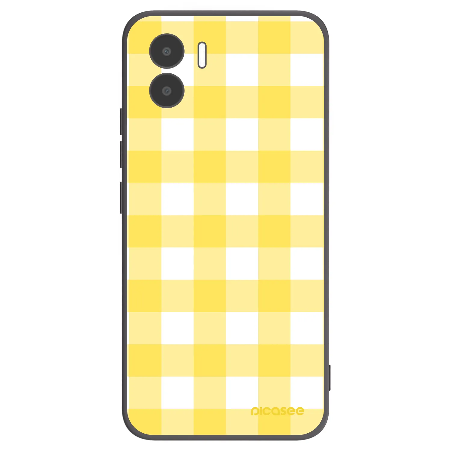 Picasee fekete szilikon tok az alábbi mobiltelefonokra Xiaomi Redmi A1 - Gride lemon