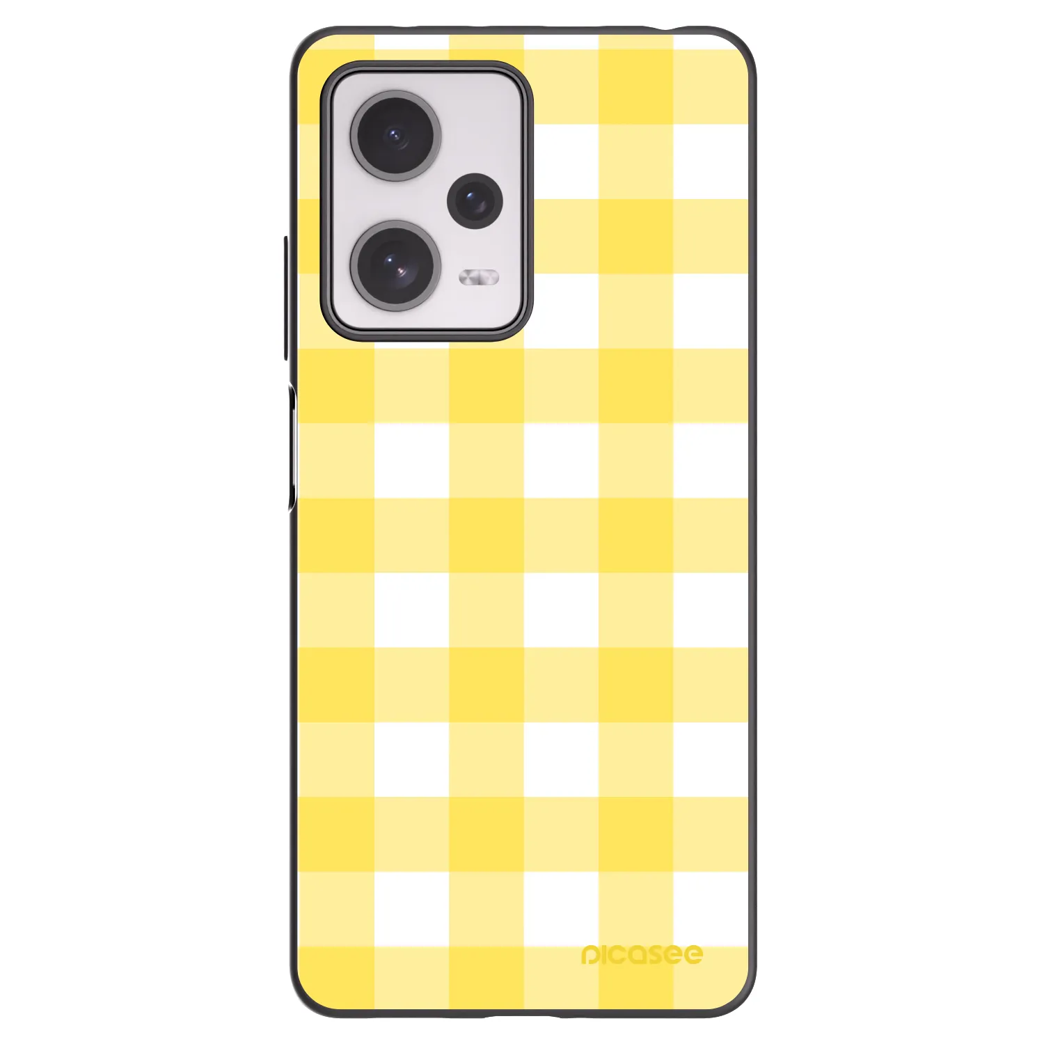 Picasee fekete szilikon tok az alábbi mobiltelefonokra Xiaomi Redmi Note 12 Pro+ 5G - Gride lemon