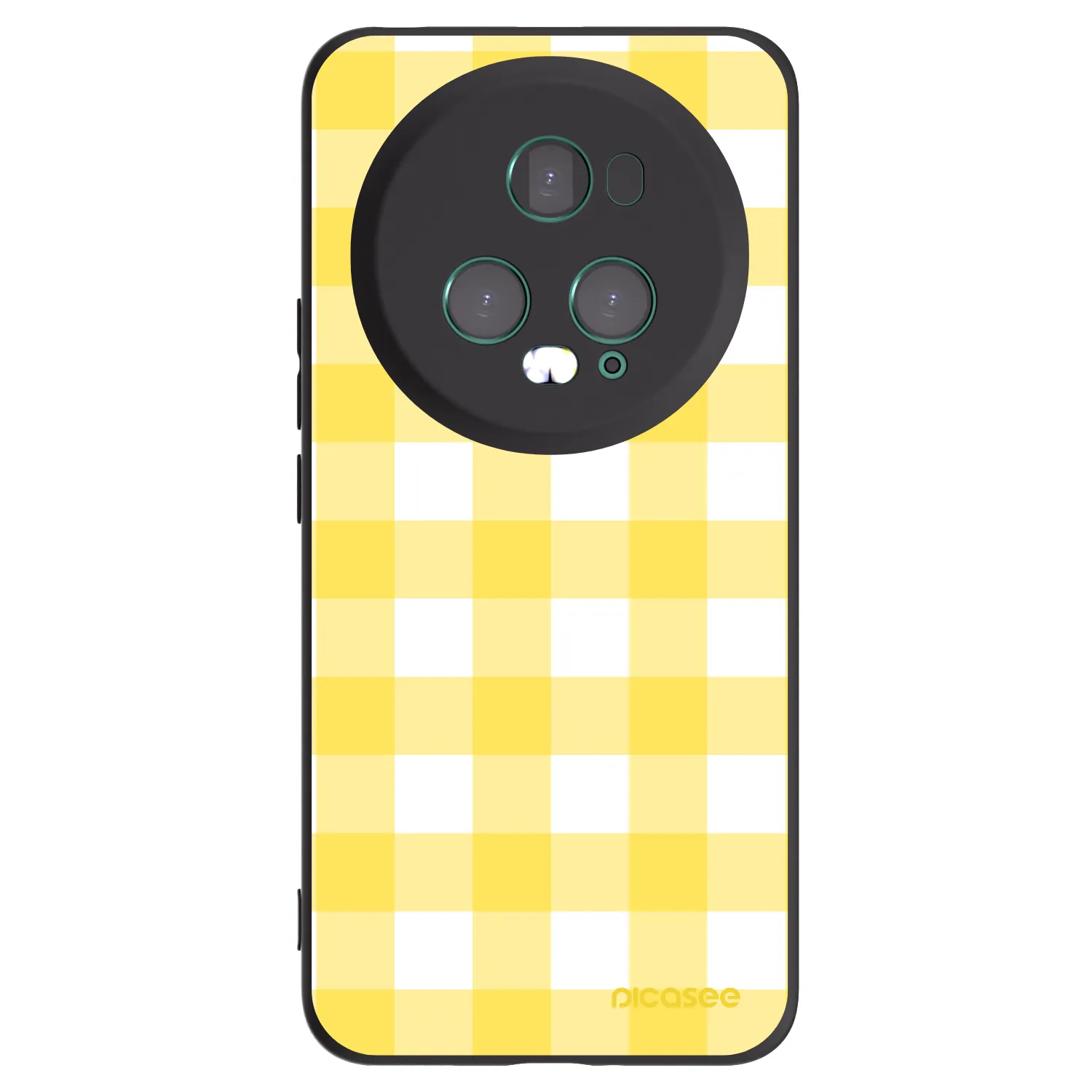 Picasee fekete szilikon tok az alábbi mobiltelefonokra Honor Magic5 Pro - Gride lemon