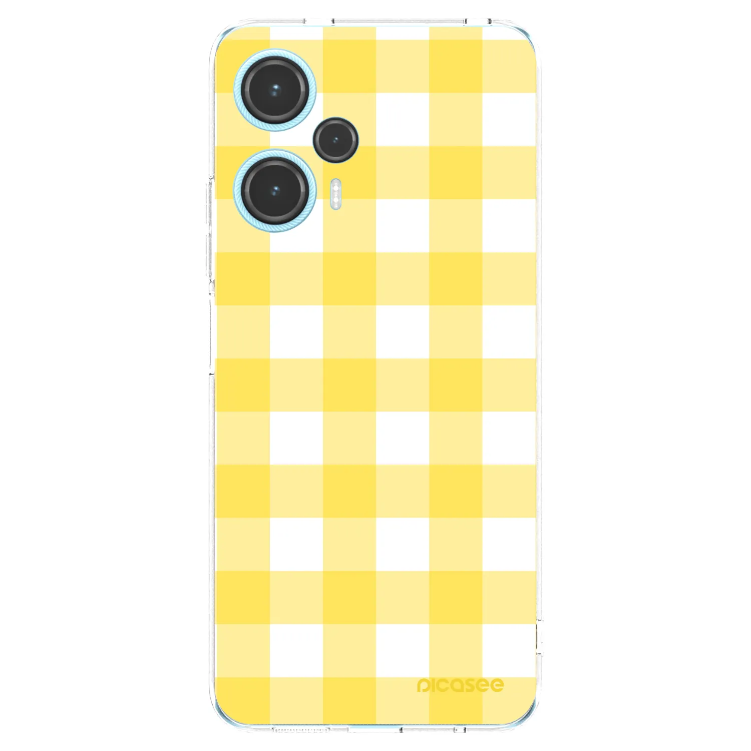 Picasee átlátszó szilikon tok az alábbi mobiltelefonokra Xiaomi Poco F5 - Gride lemon